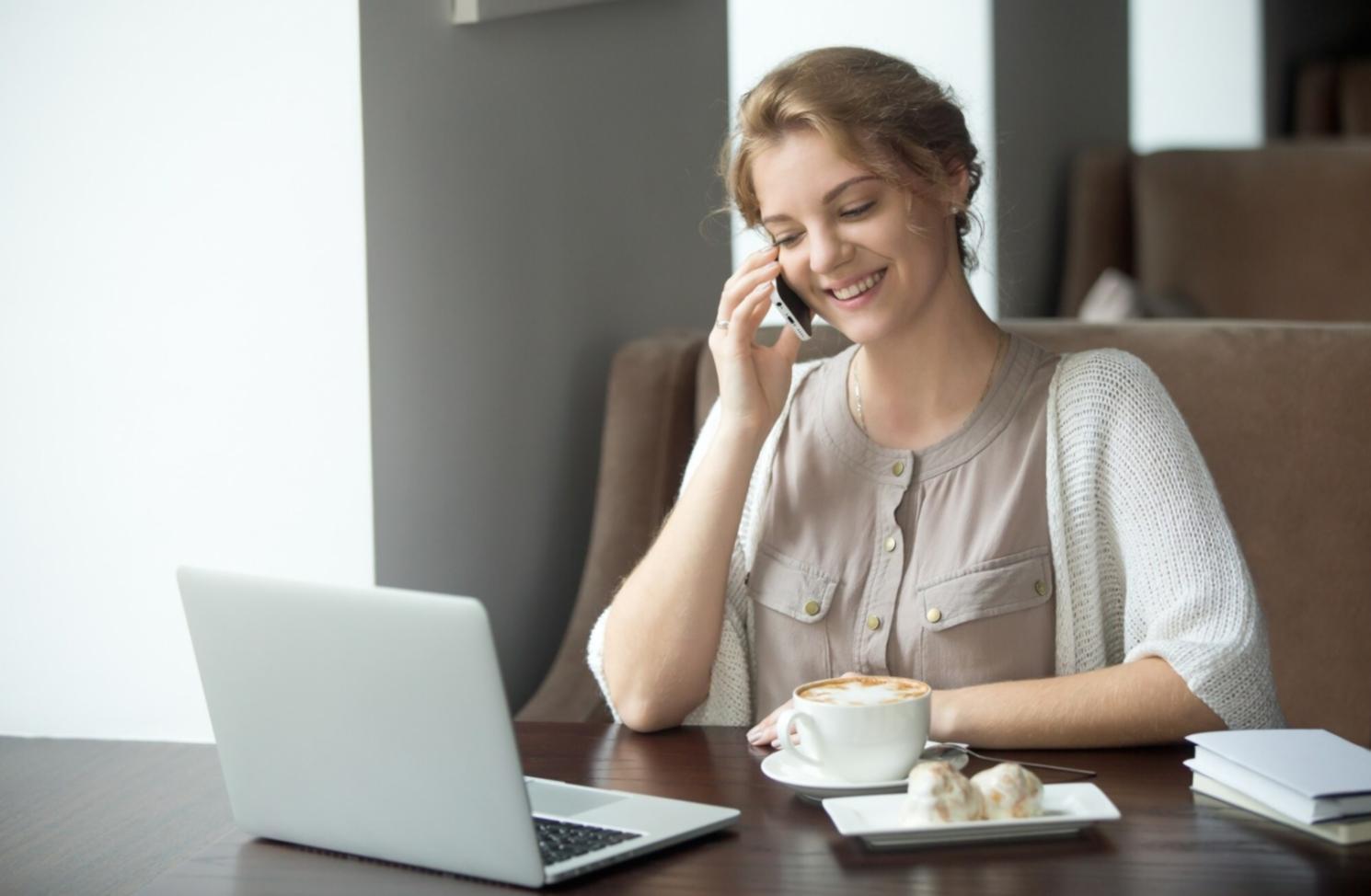 Professional financial planning consultation setup with documents and calculator